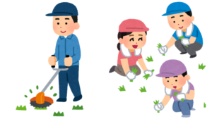 お庭のサービスのイメージ画像（料金案内用）