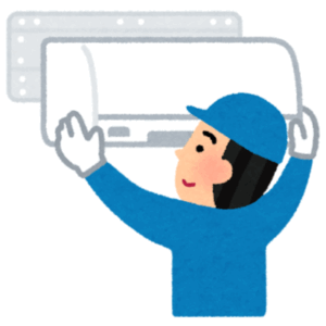 エアコンイメージ画像(サービス紹介説明用)